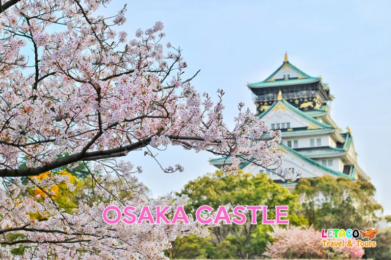 ปราสาทโอซาก้า (Osaka Castle) – โอซาก้า